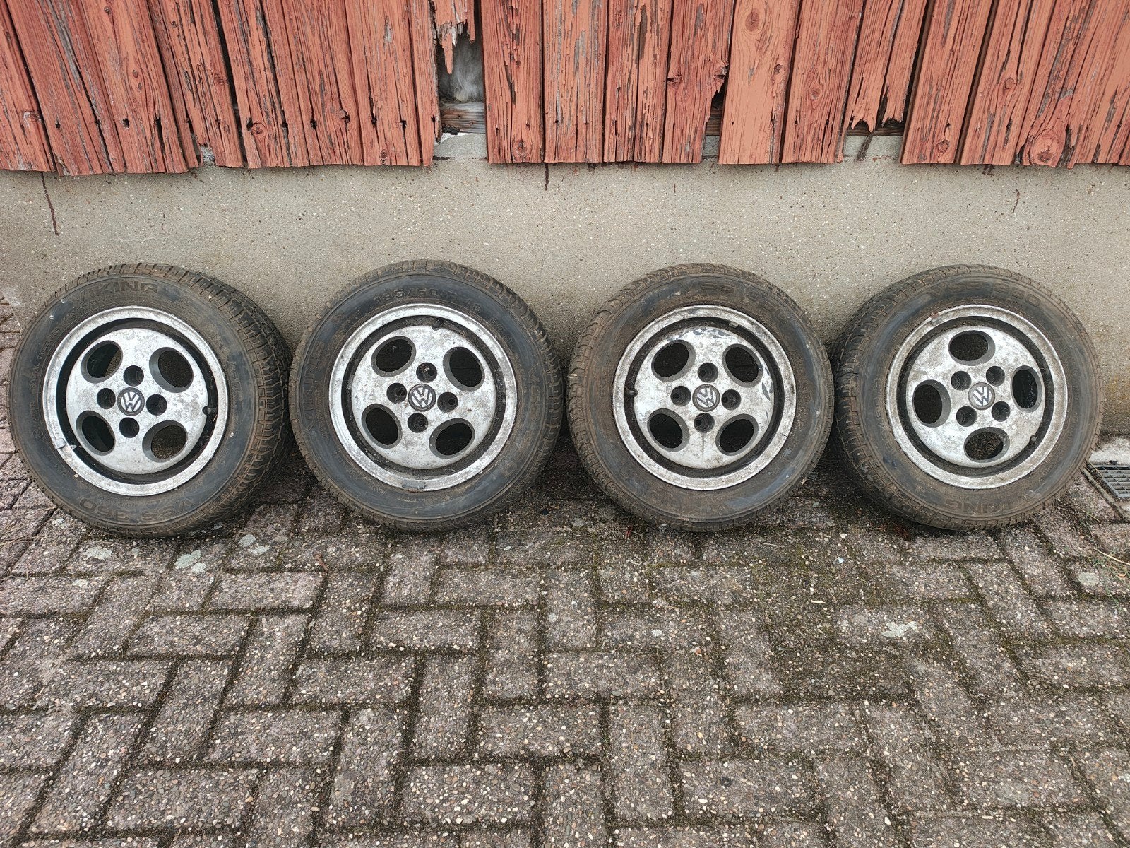Eta Beta 13 inch 4x100 velgen - opknappers, Auto-onderdelen, Banden en Velgen, Ophalen, Gebruikt, 155 mm, Zomerbanden