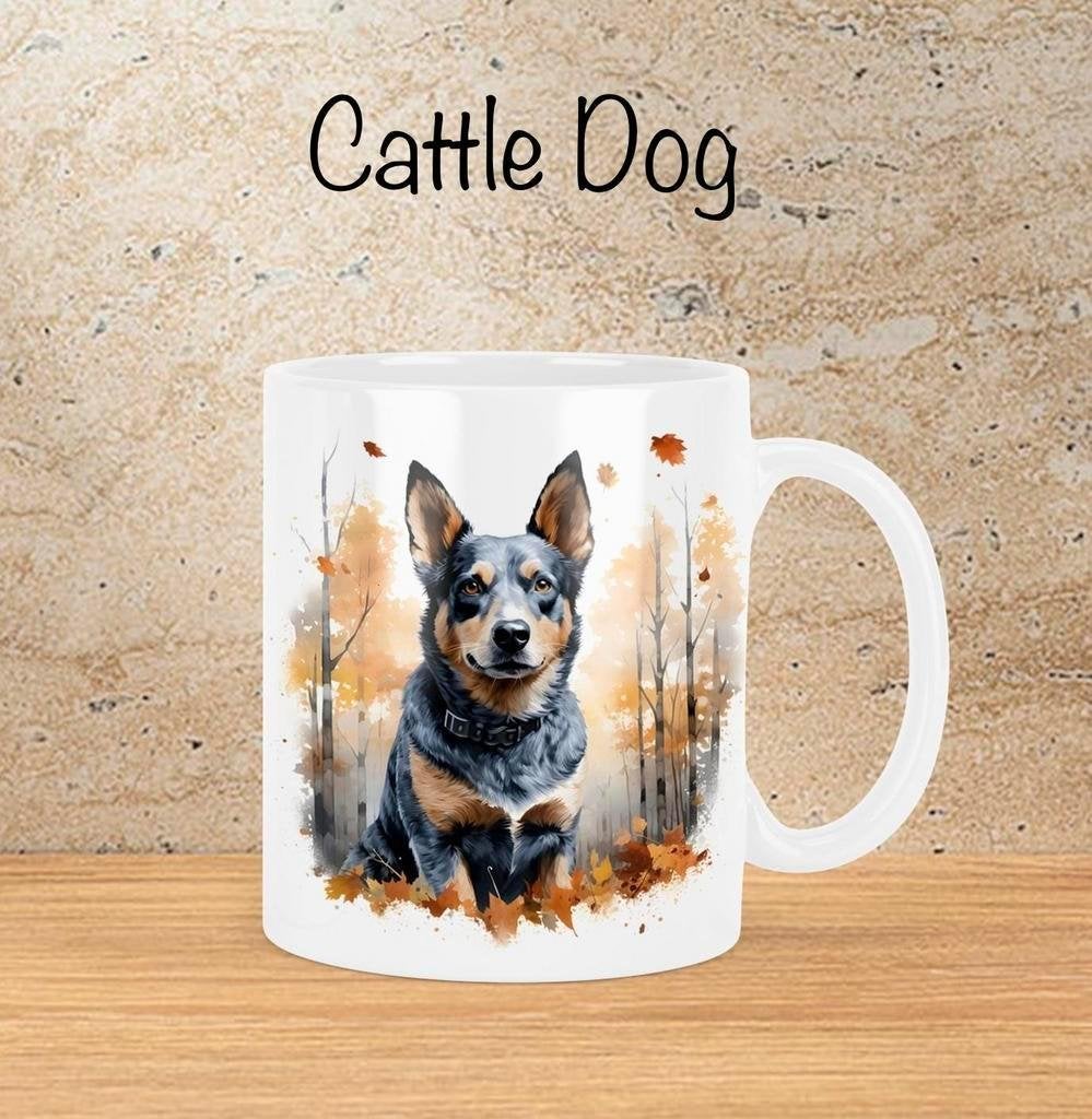 Cattle Dog Herfstmok, Verzenden, Nieuw, Overige stijlen, Kop(pen) en/of Schotel(s)