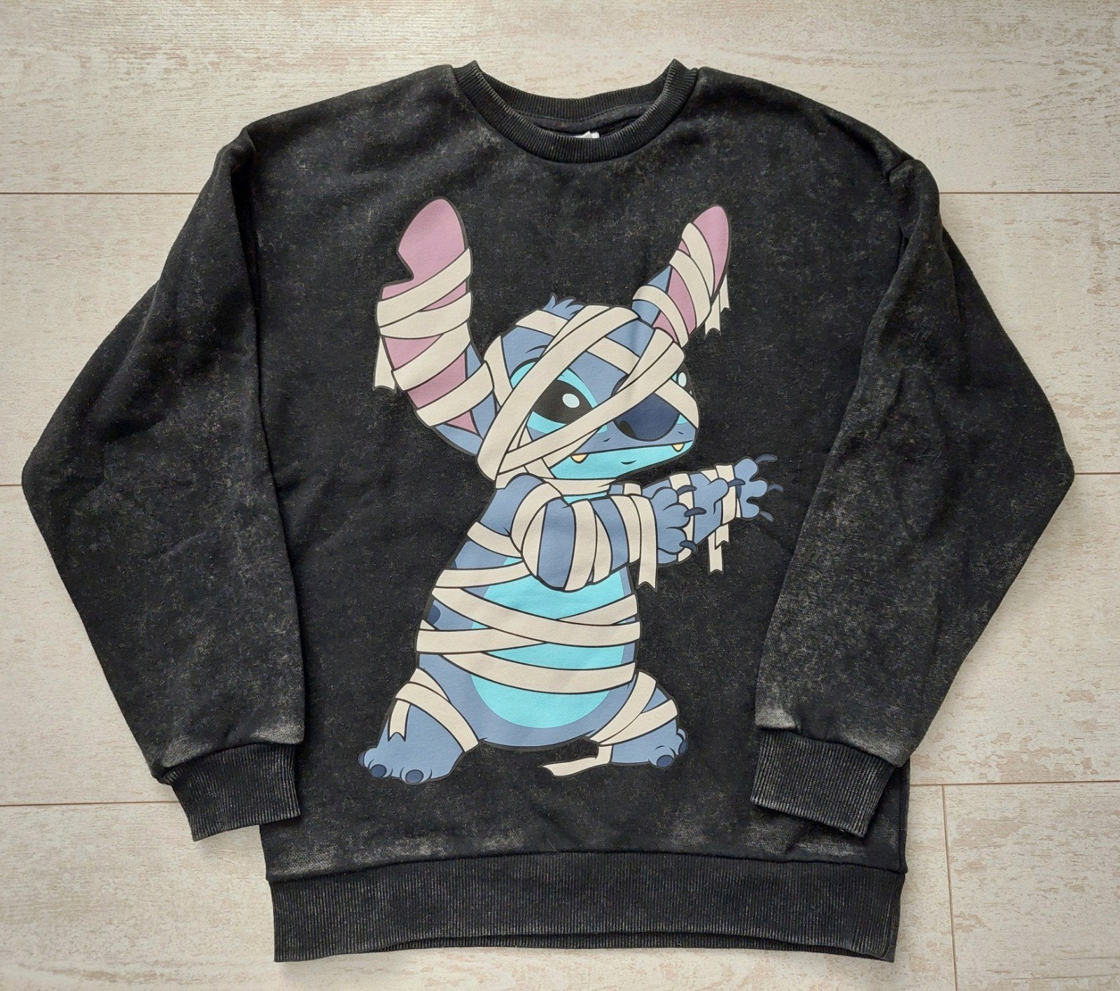 Stitch Mummy Halloween sweat trui truitje, Verzenden, Zo goed als nieuw, Meisje, Trui of Vest