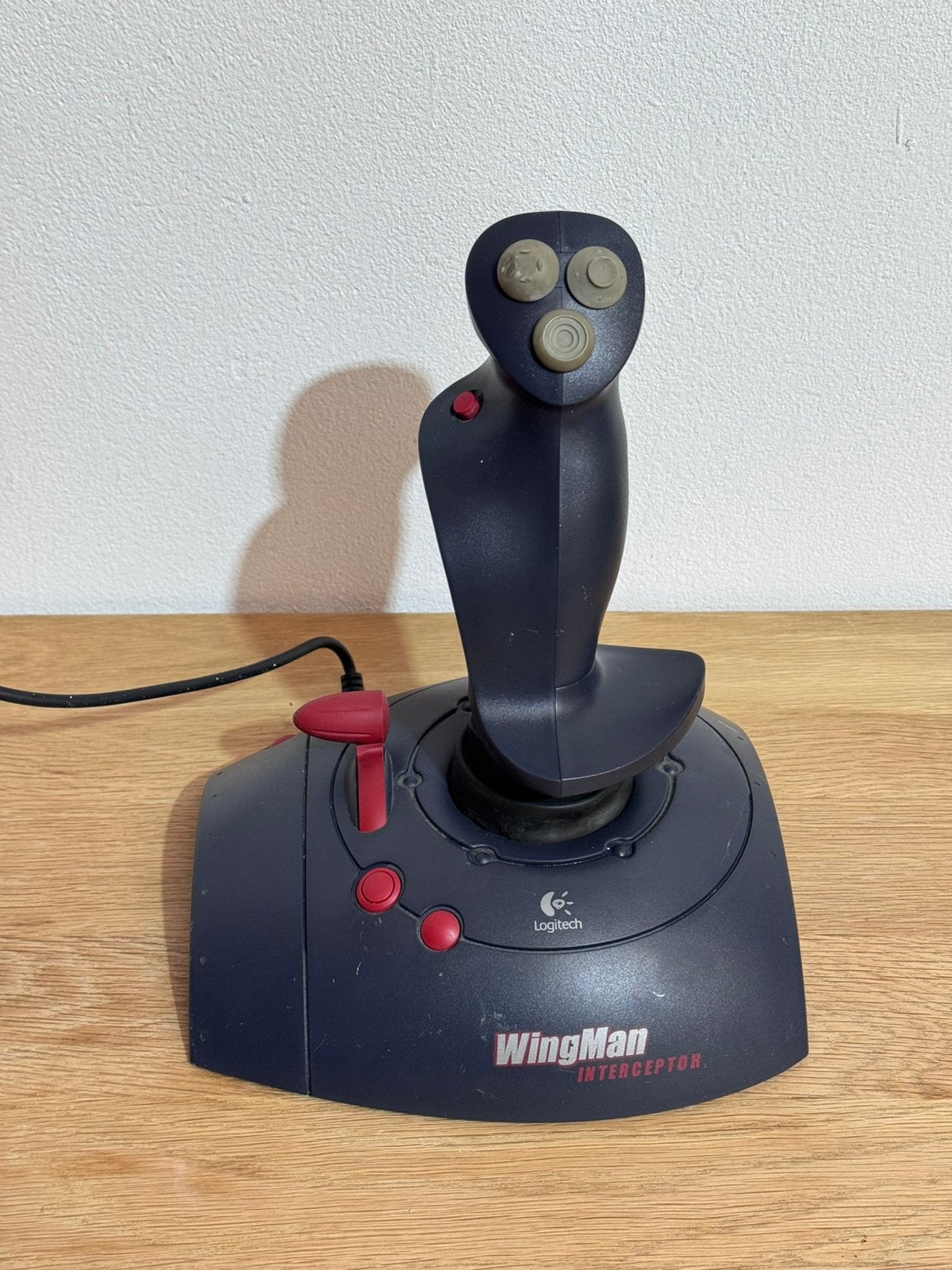 Logitec Joystick, WingMan intercepter, Ophalen of Verzenden, Gebruikt