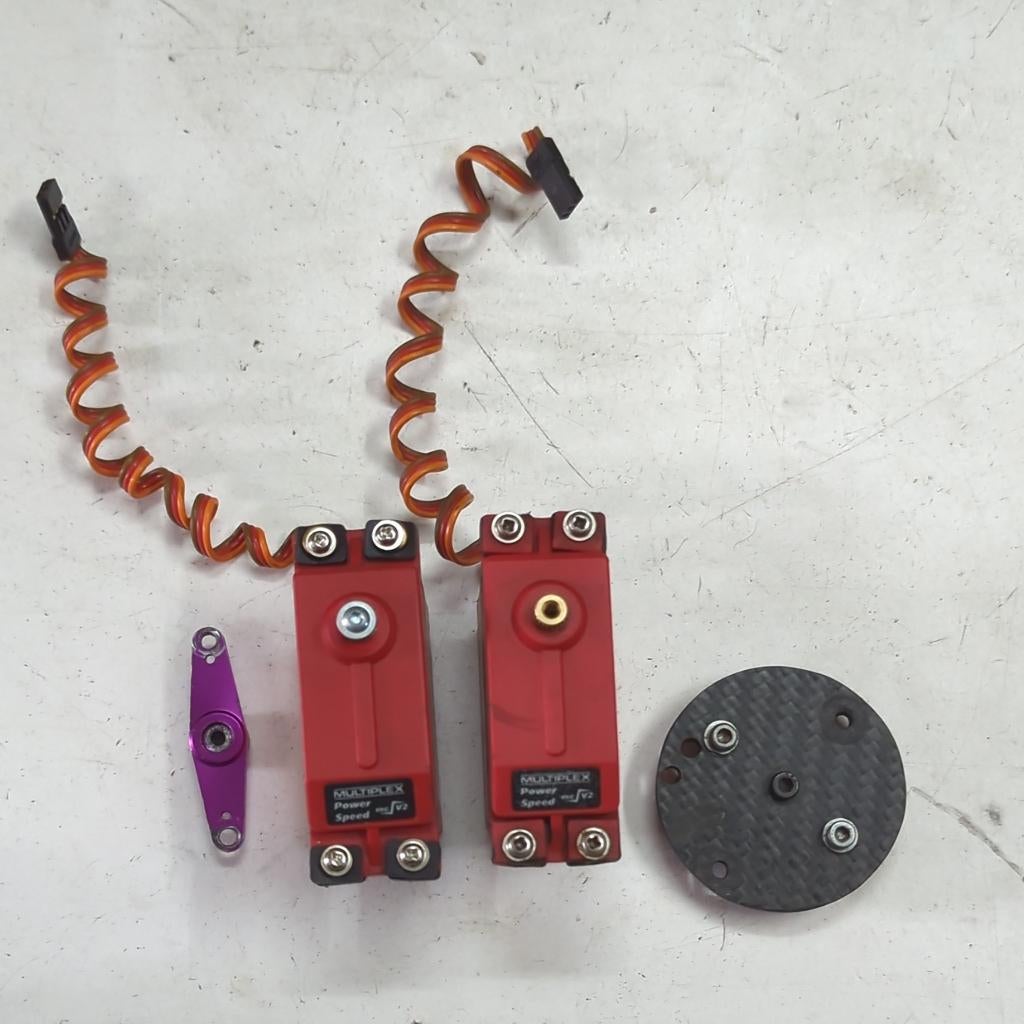 Multiplex servo’s Power Speed MC V2 voor FG, Carson Bigscale, Hobby en Vrije tijd, Modelbouw | Radiografisch | Auto's, Gebruikt