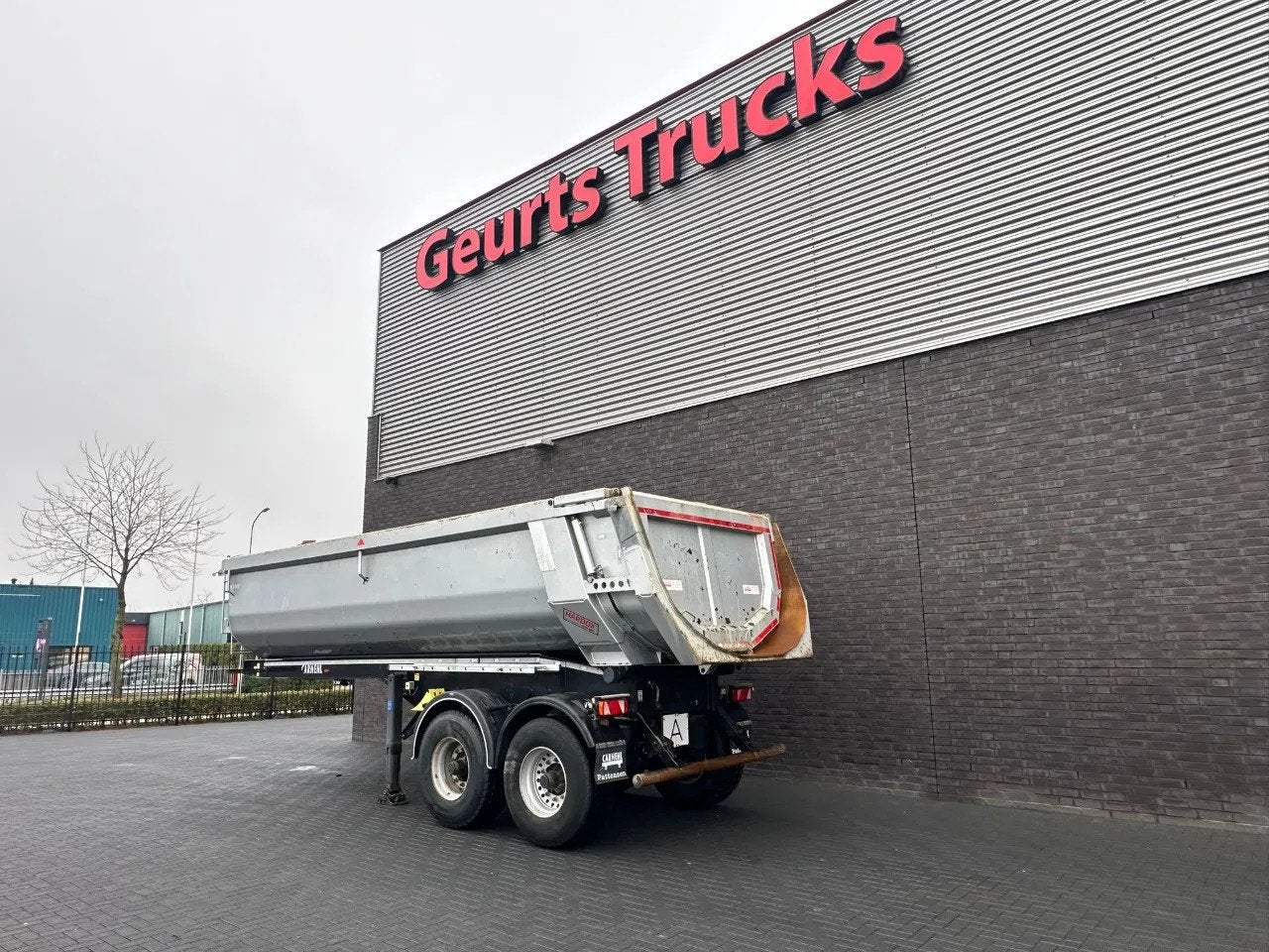 Carnehl CHKS/HH 2 ASSER KIPPER KIPPER/TIPPER /OPLEGGER/AUFLI, Auto's, Vrachtwagens, Overige brandstoffen, Bedrijf, Zilver of Grijs