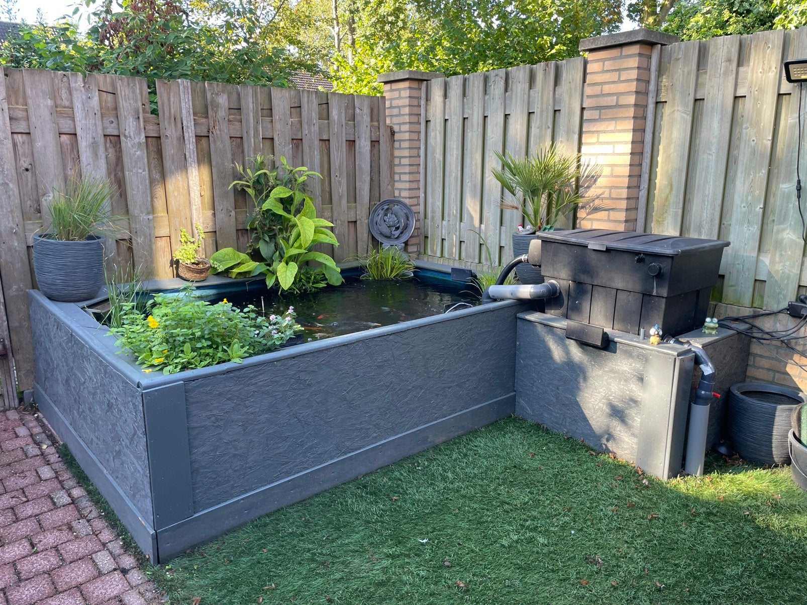 Vijver te koop, Tuin en Terras, Ophalen, Overige materialen, 100 cm of meer, Zo goed als nieuw