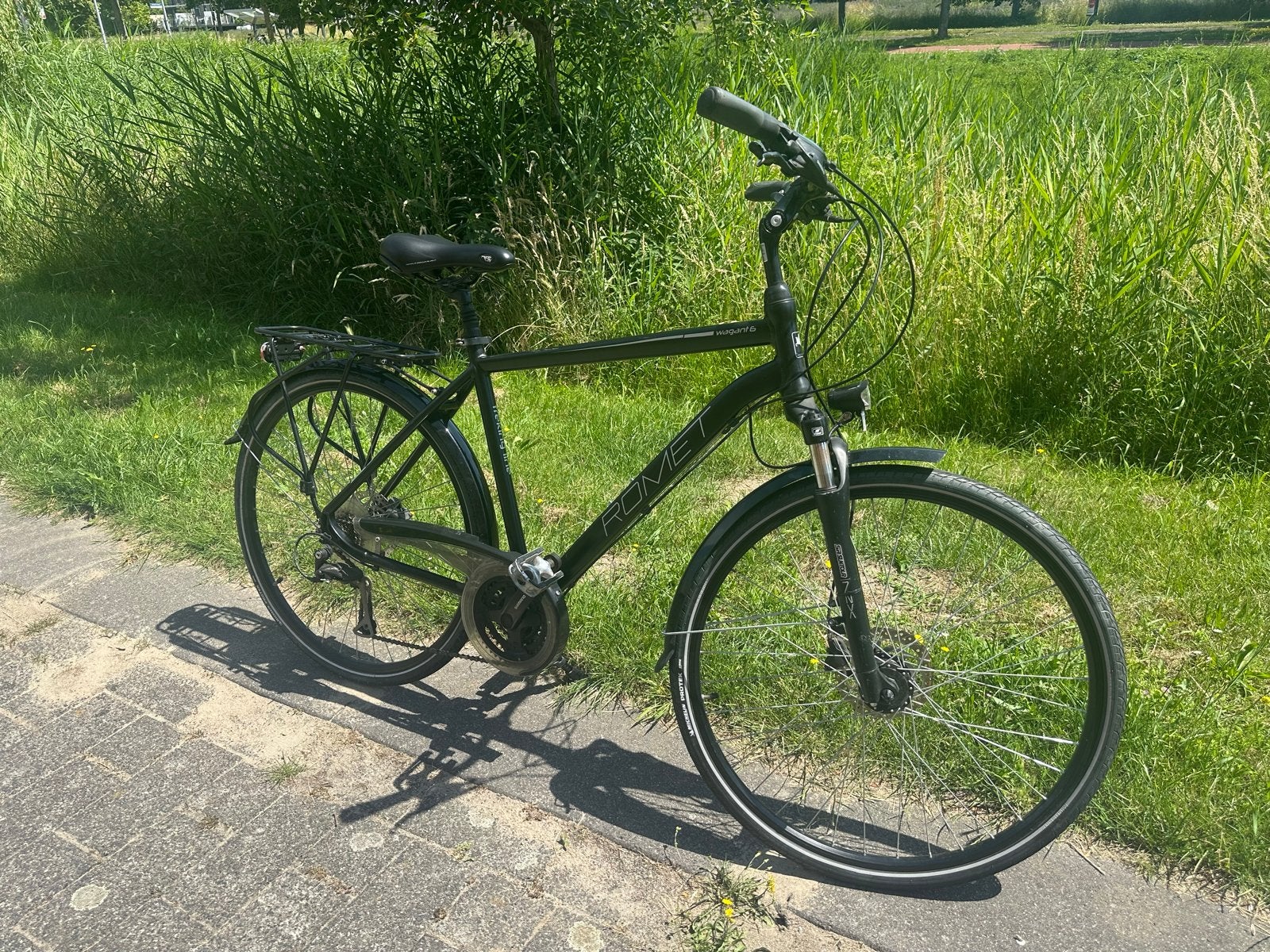 Romet Wagant 6 Trekkingfiets - Zo goed als nieuw, Velgrem, Versnellingen, 49 tot 53 cm, Zo goed als nieuw