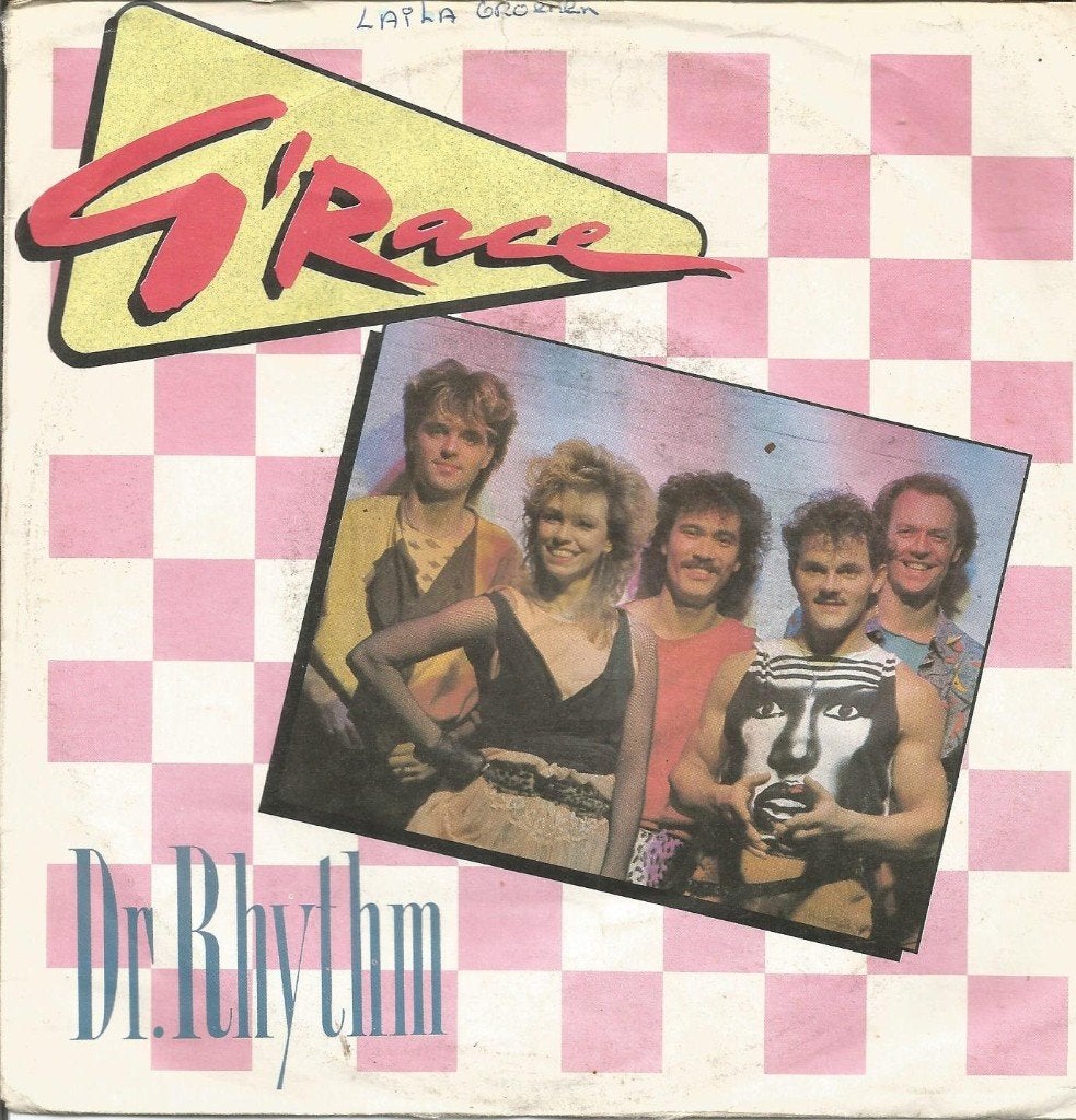 G'Race ‎– Dr. Rhythm (1984), Fotohoes, 7 inch, Ophalen of Verzenden, Zo goed als nieuw