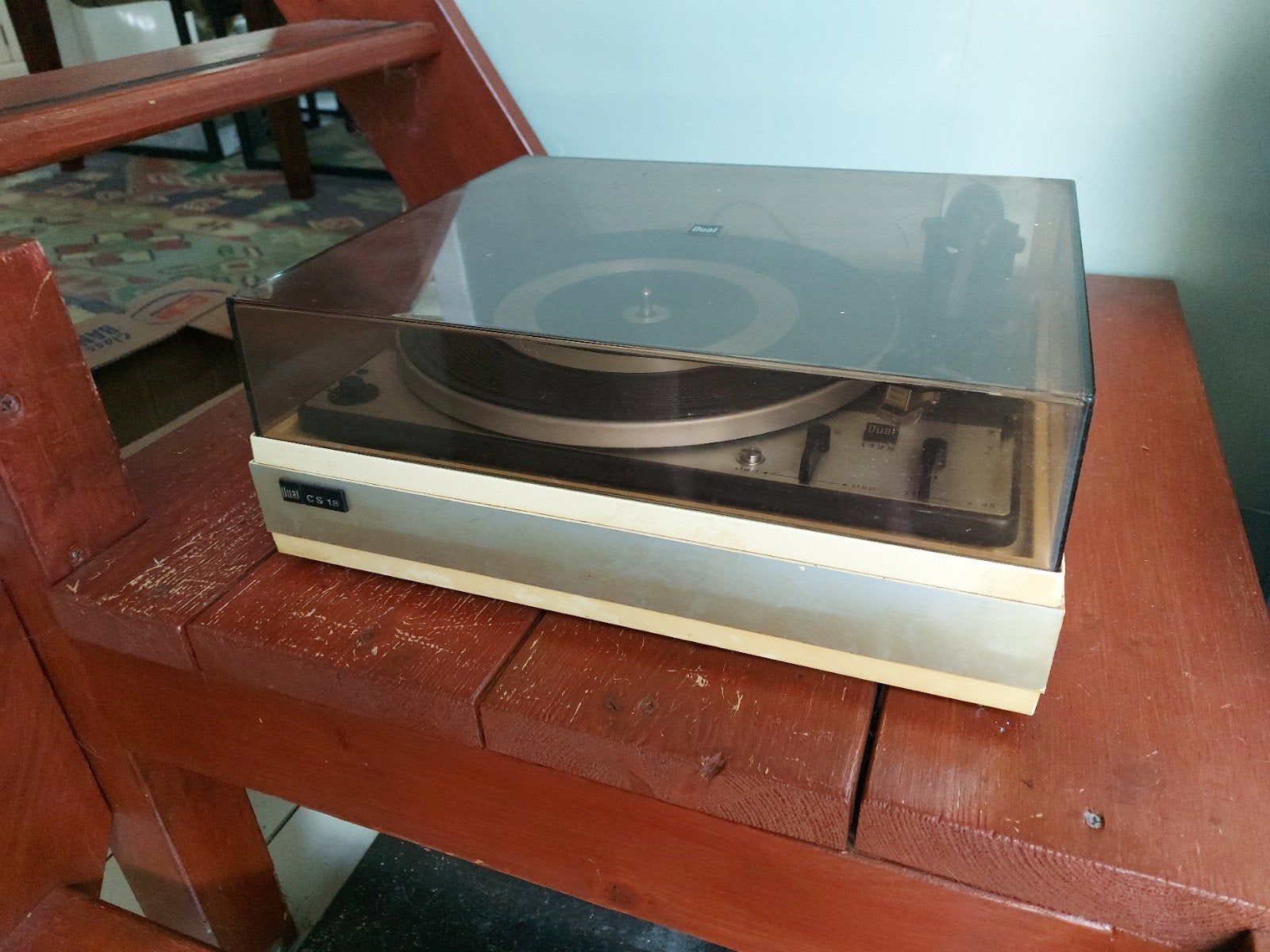 DUAL CS18 draaitafel. Niet spelend, Audio, Tv en Foto, Platenspelers, Ophalen, Dual