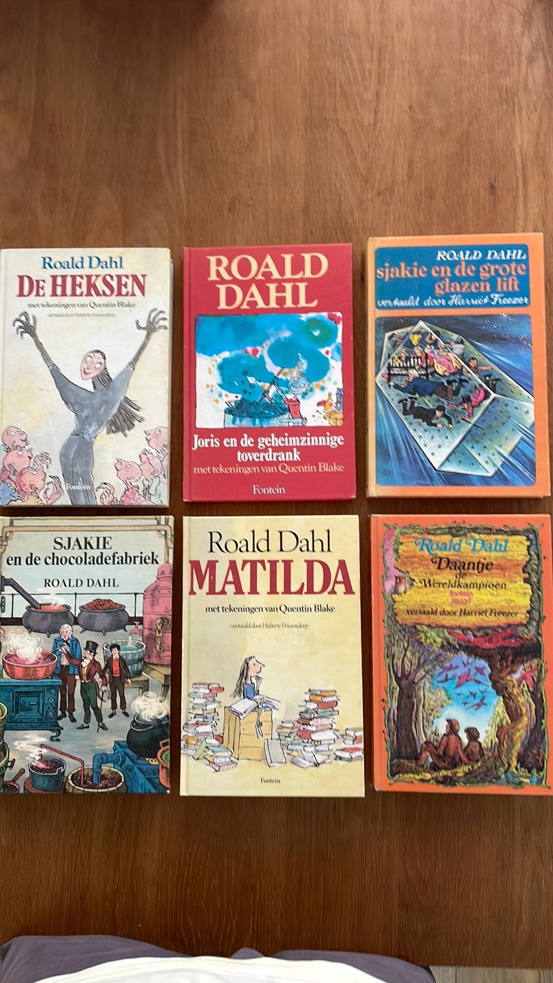 Roald Dahl - Matilda, Heksen, Sjakie, Joris, Daantje, Ophalen of Verzenden, Zo goed als nieuw