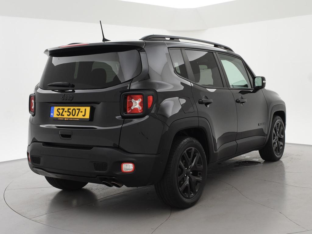 Jeep Renegade 1.4 MULTIAIR 140 PK AUT. NIGHT EAGLE II LIMITE, Auto's, Jeep, Stof, Gebruikt, 4 cilinders, Zwart
