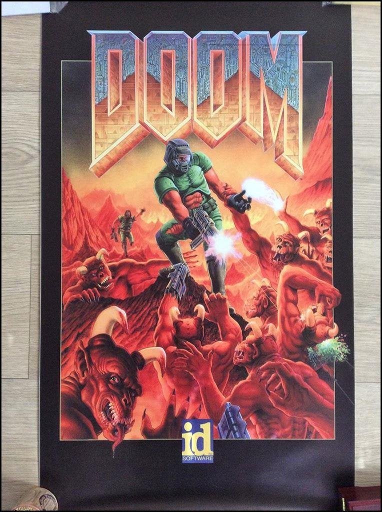 [Grote Poster] DOOM, Verzenden, Nieuw, A1 t/m A3, Film en Tv