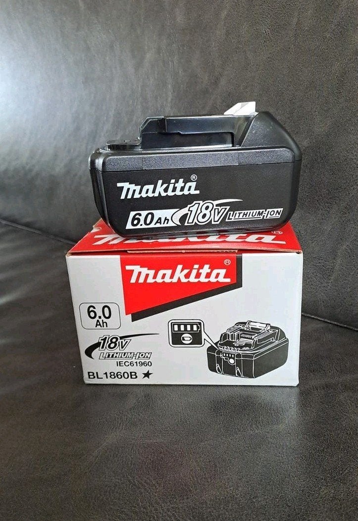 Nieuwe Makita accu 6ah 18V BL1860B, Doe-het-zelf en Verbouw, Gereedschap | Boormachines, Ophalen of Verzenden