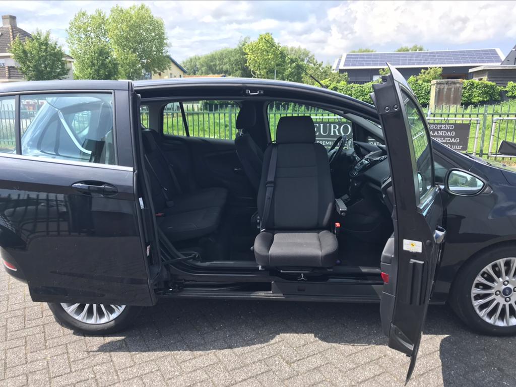Ford B-Max 1.0 Ecoboost 74KW/100PK 2014 Zwart, Voorwielaandrijving, Euro 5, Stof, 100 pk
