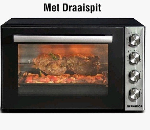 Vrijstaande oven 70 liter met gril nog geen jaar oud, Witgoed en Apparatuur, Ovens, Ophalen, Zo goed als nieuw, Minder dan 45 cm