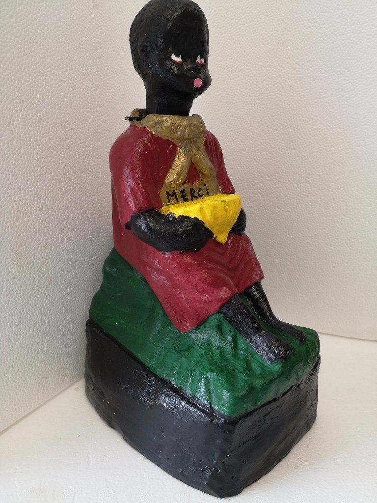 SUPER SOLDEN__vintage knikkende missiespaarpotje, Ophalen of Verzenden