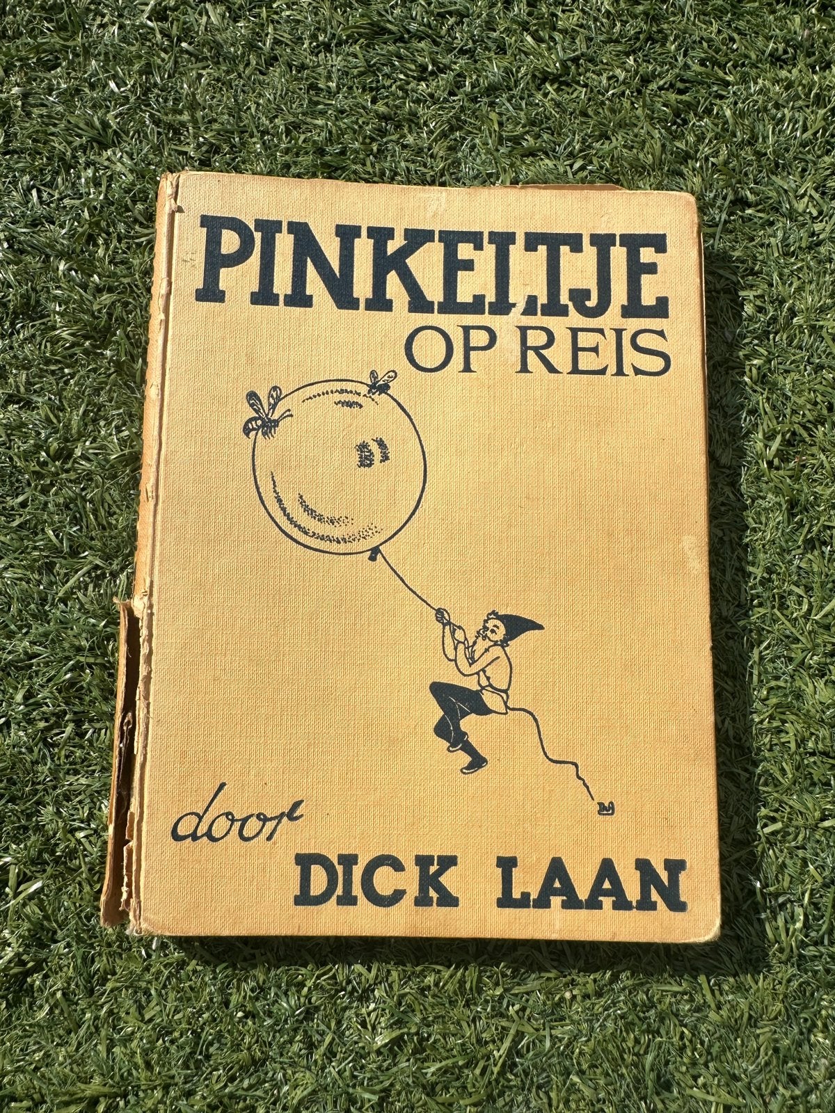 Vintage kinderboek Pinkeltje op reis,  door Dick Laan, Ophalen, Gelezen, Nederland