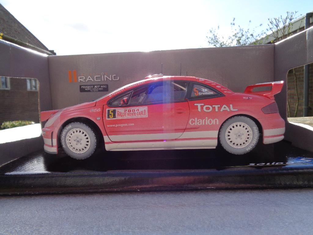 Unieke Solido Peugeot 307 WRC Monte Carlo 2004, Ophalen of Verzenden, Nieuw, Peugeot