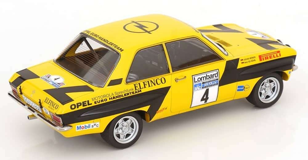 Opel Ascona 1.9 SR #4 5th Lombard RAC Rallye 1974, Overige merken, MCG Models, Auto, MCG Models