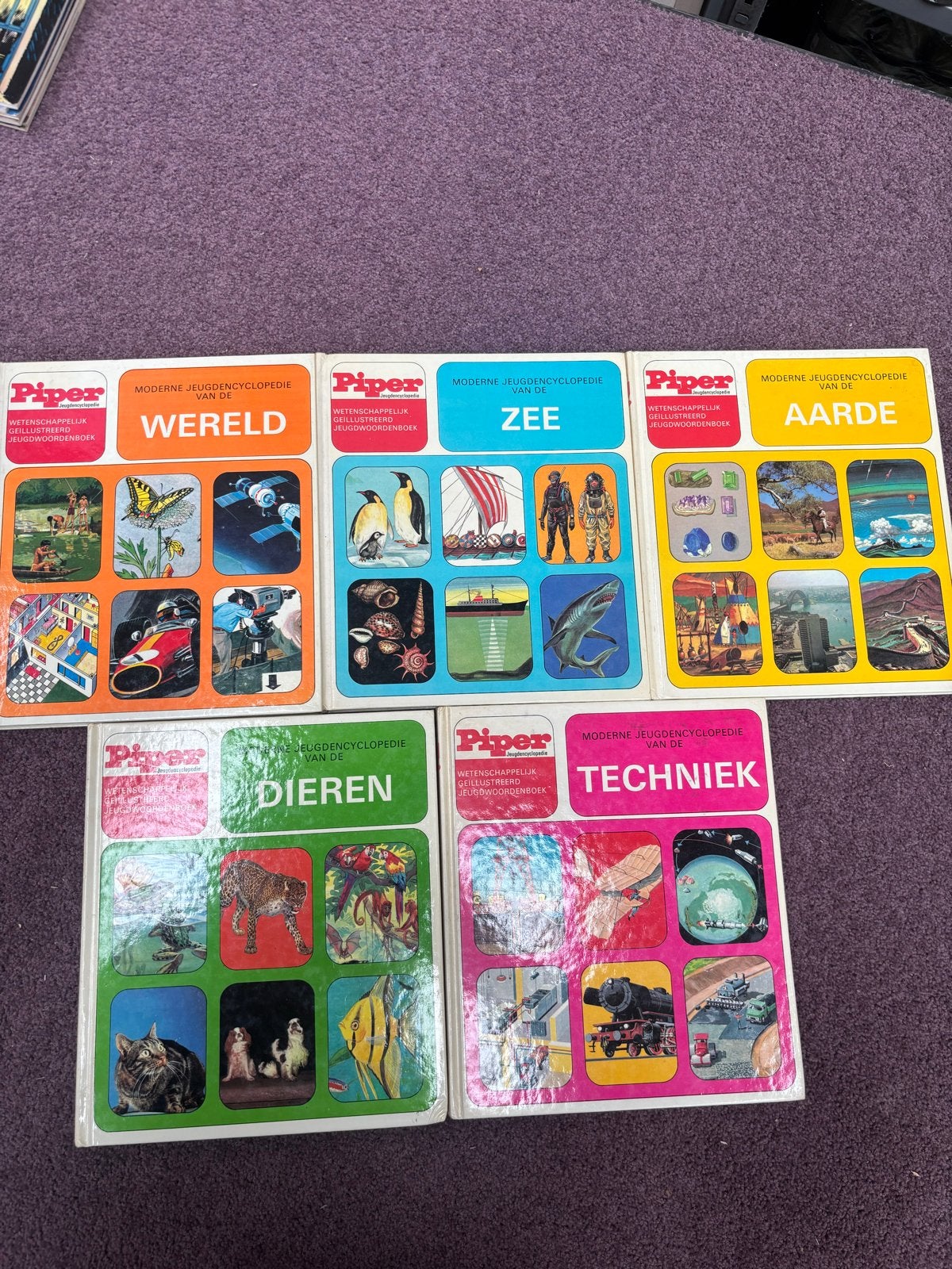 Moderne Jeugdencyclopedie Piper - Complete Serie (5 delen), Boeken, Encyclopedieën, Ophalen of Verzenden, Gelezen, Algemeen, Complete serie
