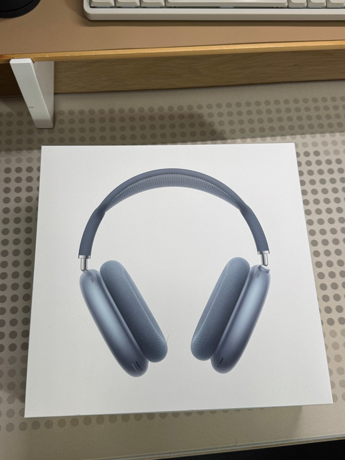AirPods Max 2 blauw – 1x gebruikt, compleet in doos, Bluetooth, Ophalen of Verzenden, Zo goed als nieuw, Blauw