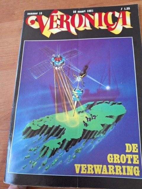 Veronica 1981 Anneke Gronloh the Who Rob de Nijs Hitchcock, Verzamelen, Verzenden, 1980 tot heden, Nederland, Tijdschrift
