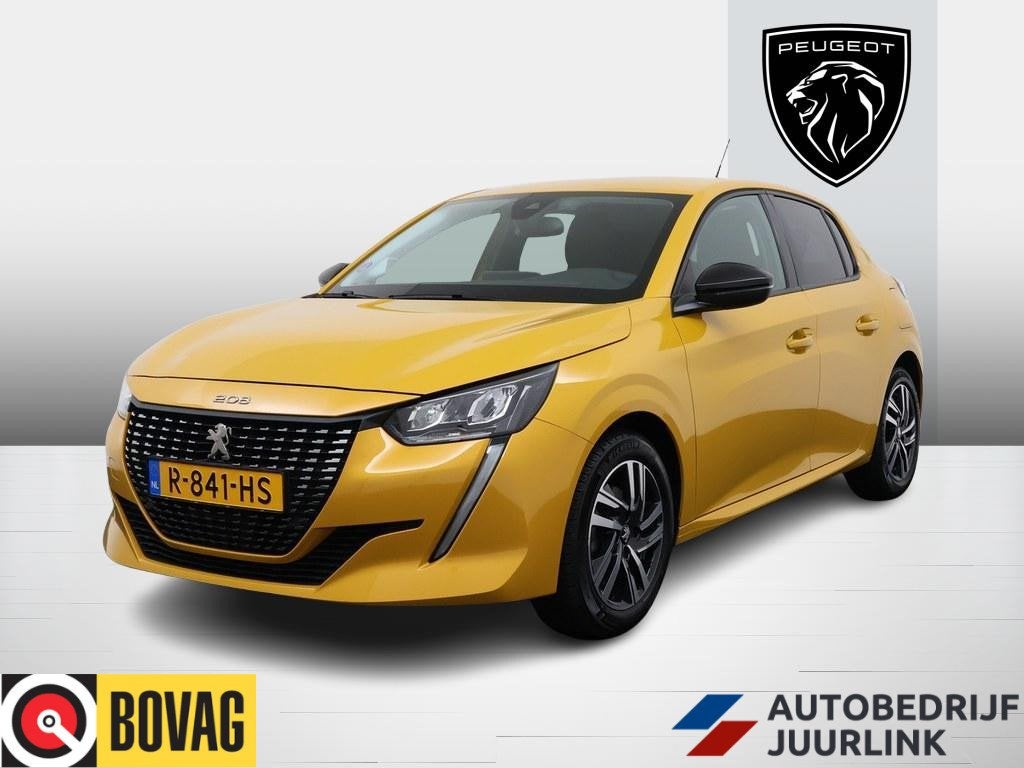 Peugeot 208 1.2T 100pk Allure Pack Camera/Nav/Ecc/CarPlay/ K, Auto's, Peugeot, Voorwielaandrijving, 101 pk, Gebruikt, Euro 6