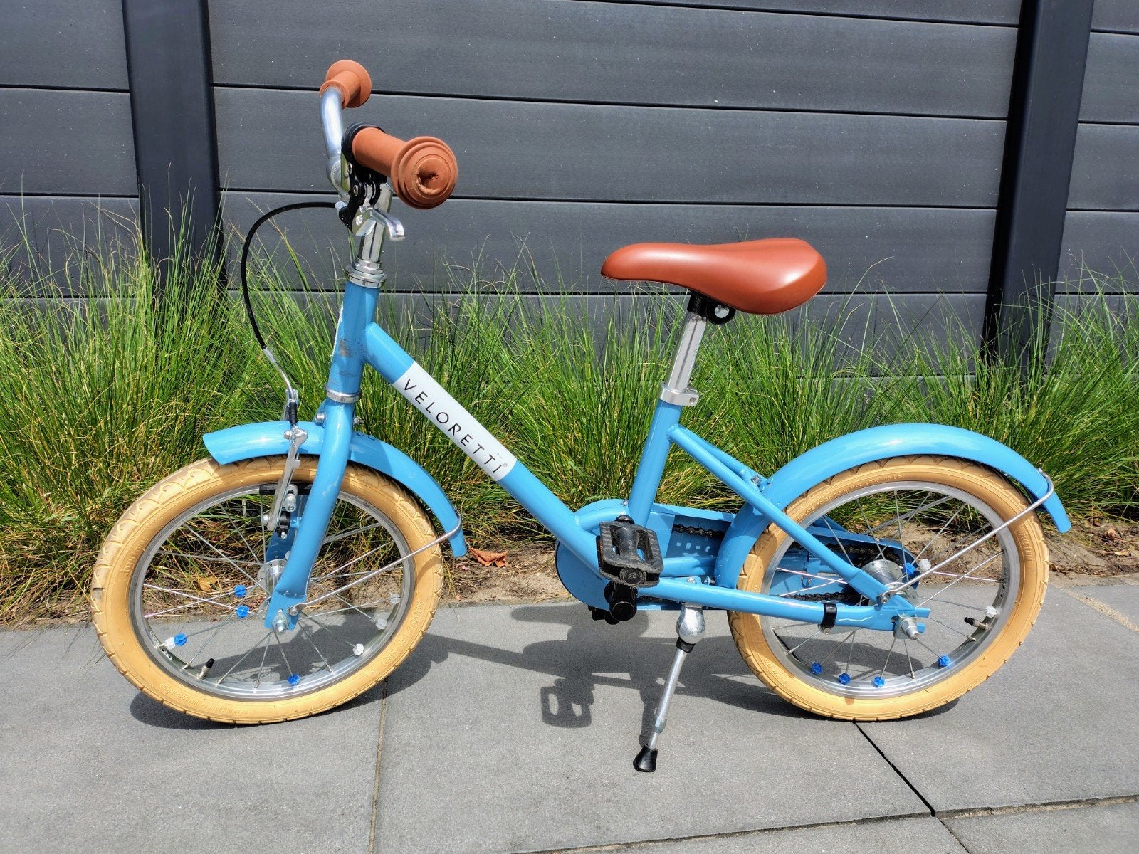 Veloretti Maxi Blauw, Ophalen, Terugtraprem, 16 tot 20 inch, Veloretti