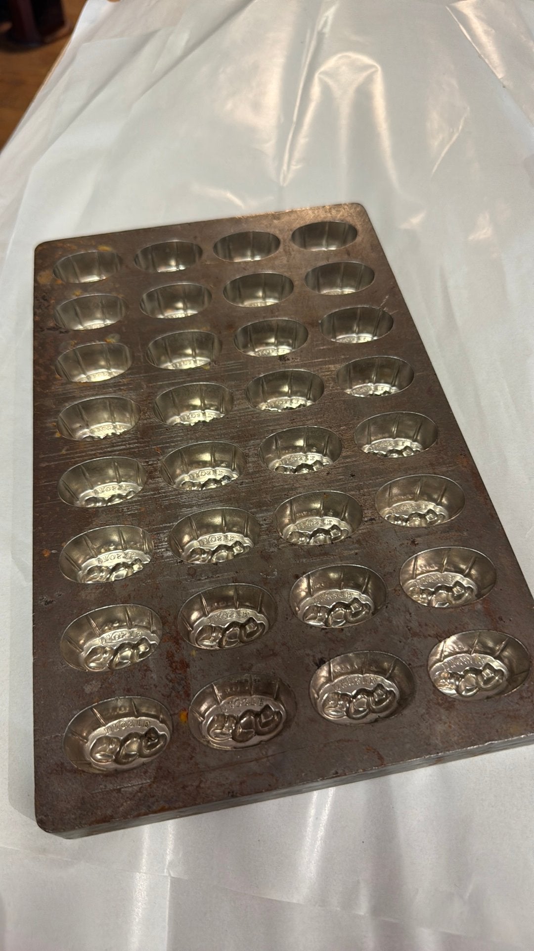 Antieke chocolade mal, Ophalen of Verzenden