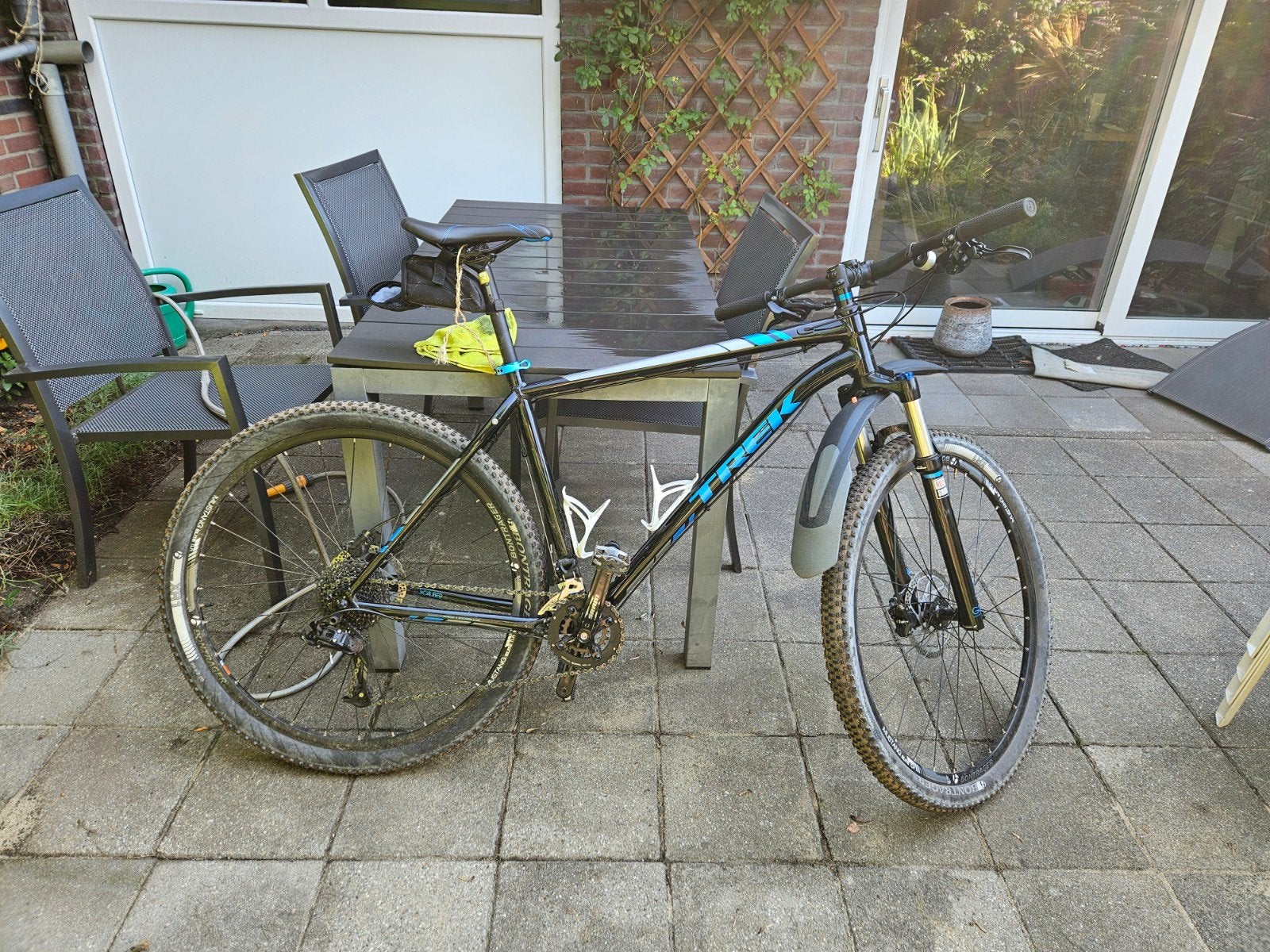 Trek Mountainbike met Hydraulische Remmen, Ophalen, Hardtail, Zo goed als nieuw, Schijfrem