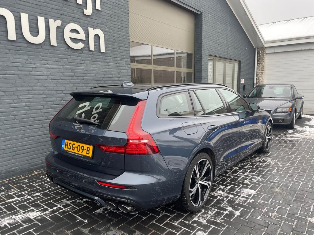 Volvo V60 2.0 T6 Plug-in hybrid AWD Plus Dark heico long ran, Automaat, Gebruikt, 4 cilinders, Blauw