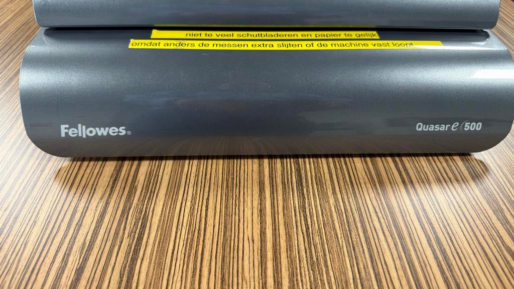 Fellowes Quasar E 500 inbindmachine, Hobby en Vrije tijd, Knutselen, Gebruikt, Overige typen, Ophalen