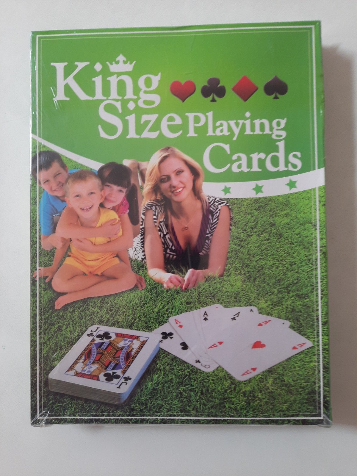King Size Playing Cards - Groot Formaat Kaartspel, Vijf spelers of meer, Ophalen of Verzenden, Nieuw, Onbekend