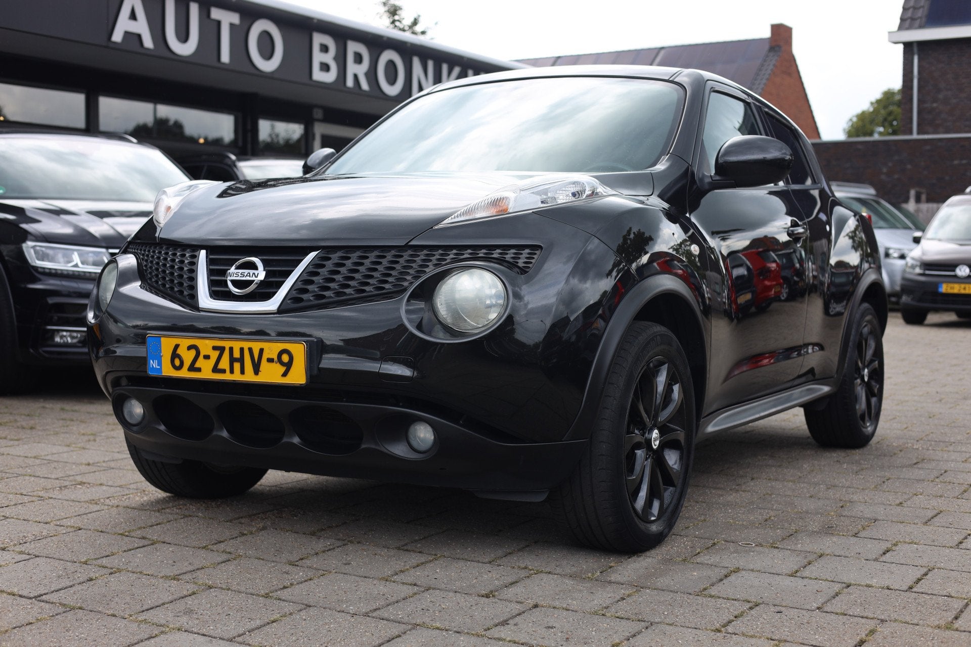 Nissan Juke 1.6 MINISTRT OF SOUND | LEDER | NAVI | CAMERA, Auto's, Euro 5, 4 cilinders, Stoelverwarming, Zwart
