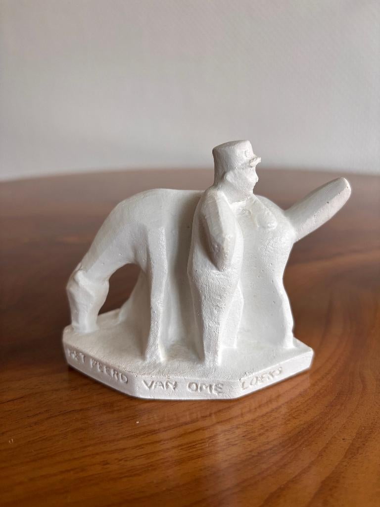Beeldje Peerd van Ome Loeks., Ophalen of Verzenden, Zo goed als nieuw, Mens