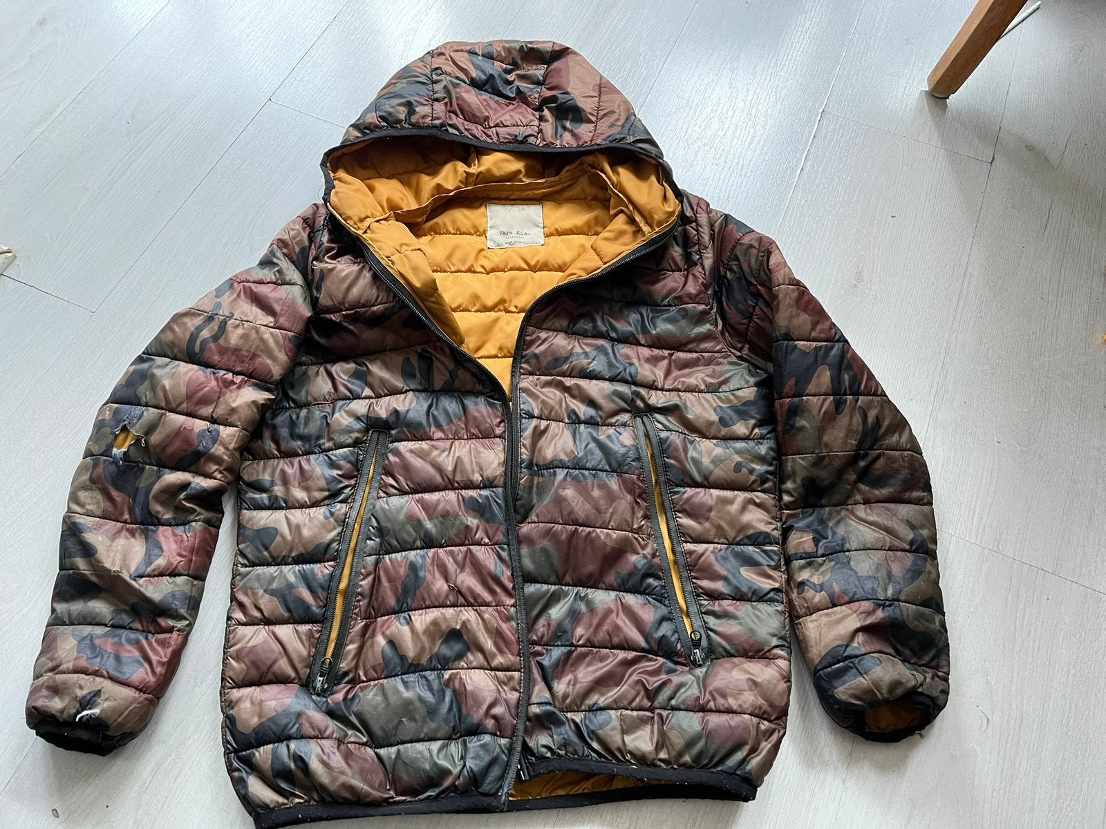 Zara jas maat 152, Ophalen of Verzenden, Zo goed als nieuw, Jongen, Jas