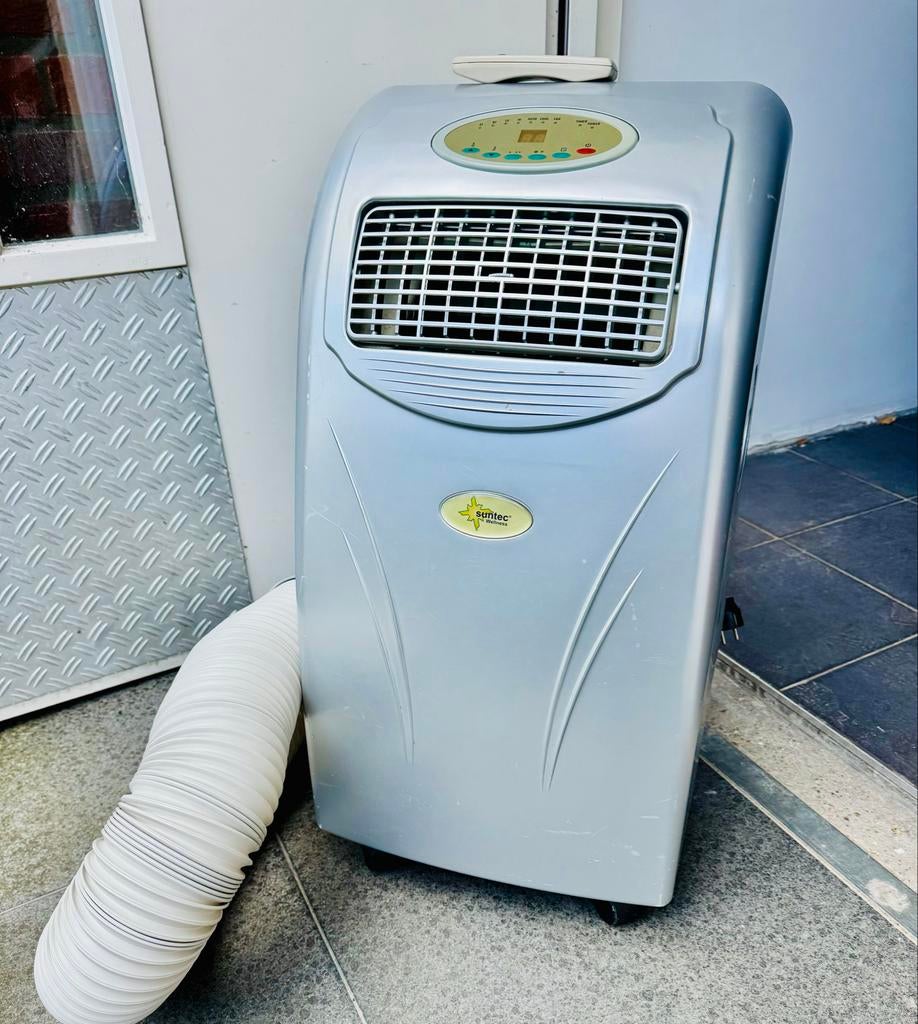 Mobiele airco Suntec Wellness 12.0MM (plus) 3.5Kw 12.000 BTU, Witgoed en Apparatuur, Airco's, Ophalen, 3 snelheden of meer, Zo goed als nieuw