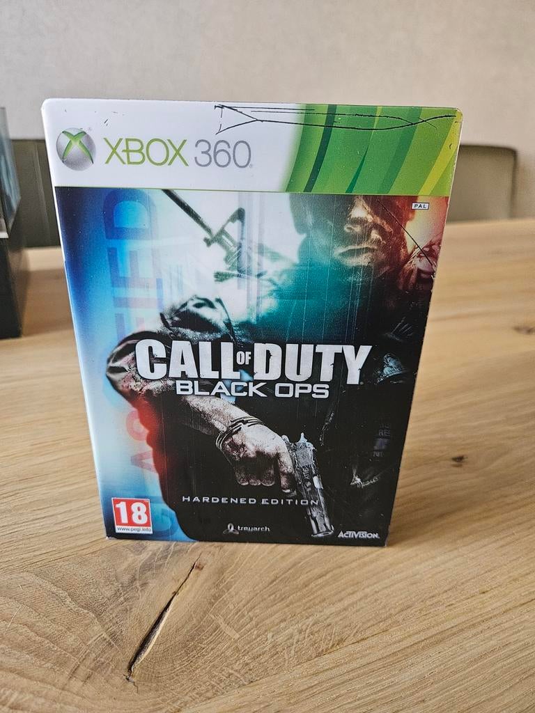 Call of Duty Black Ops Hardened Edition Xbox 360, Spelcomputers en Games, Online, Gebruikt, Vanaf 18 jaar, Shooter