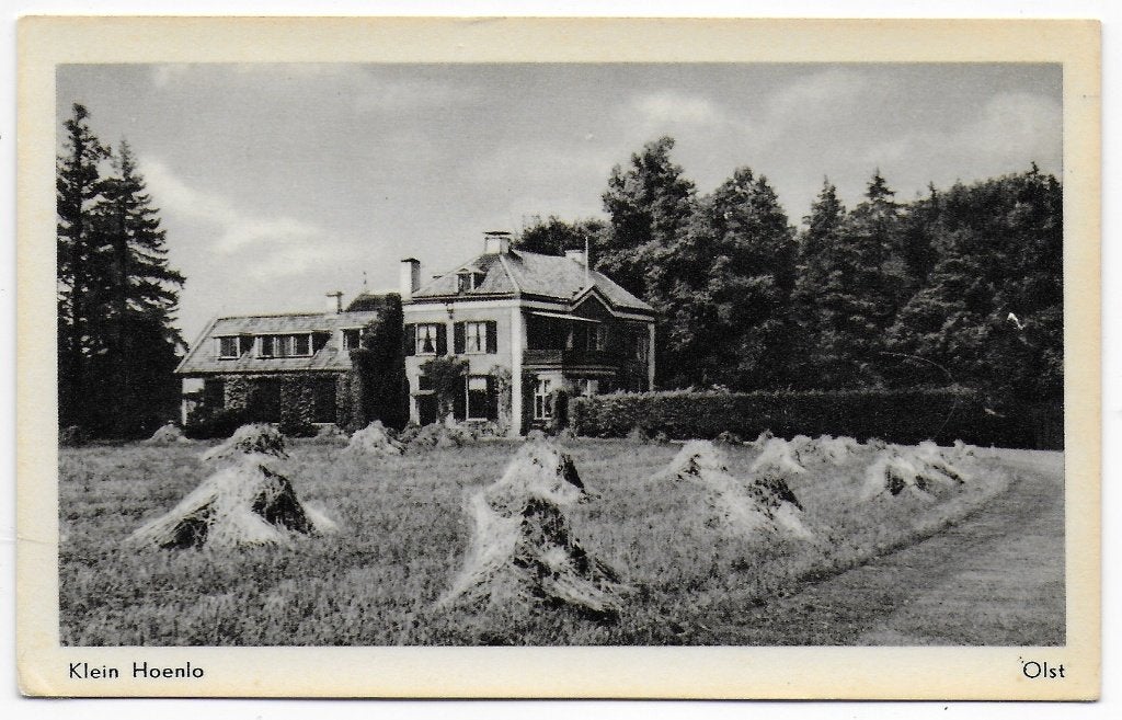 Olst klein hoenlo oude gelopen ansichtkaart b6682, Ophalen of Verzenden, 1960 tot 1980, Gelopen, Noord-Brabant
