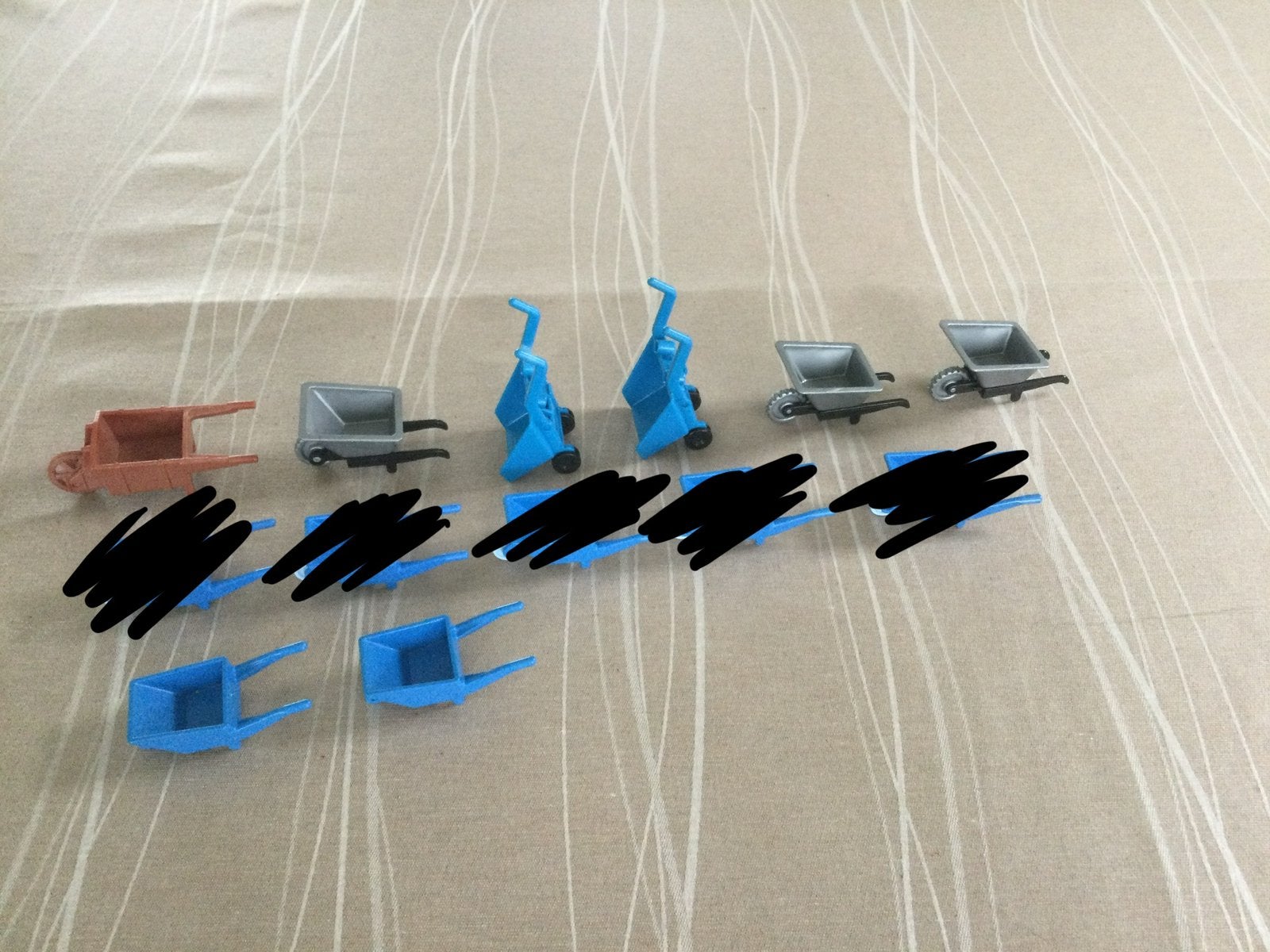 Playmobil kruiwagen.., Ophalen of Verzenden, Zo goed als nieuw