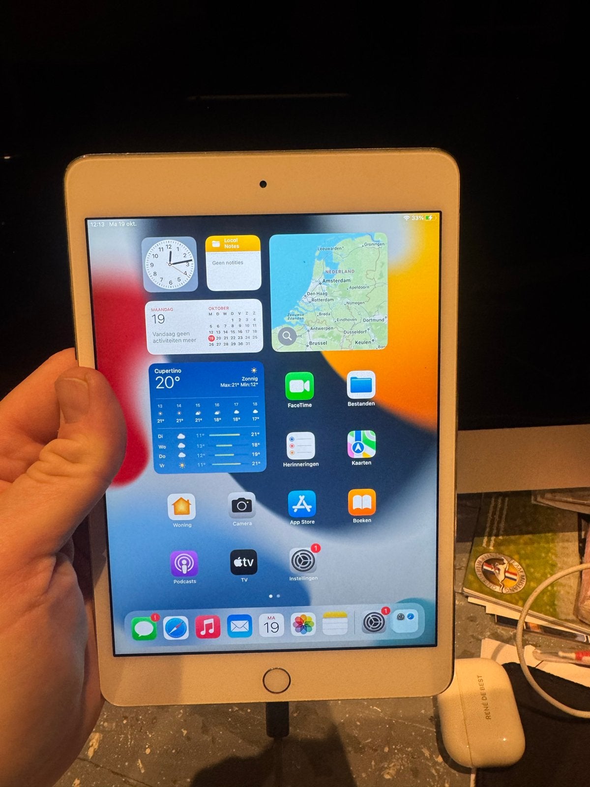 iPad mini 4 16 GB, Computers en Software, Ophalen of Verzenden, Gebruikt, Apple iPad Mini, 16 GB