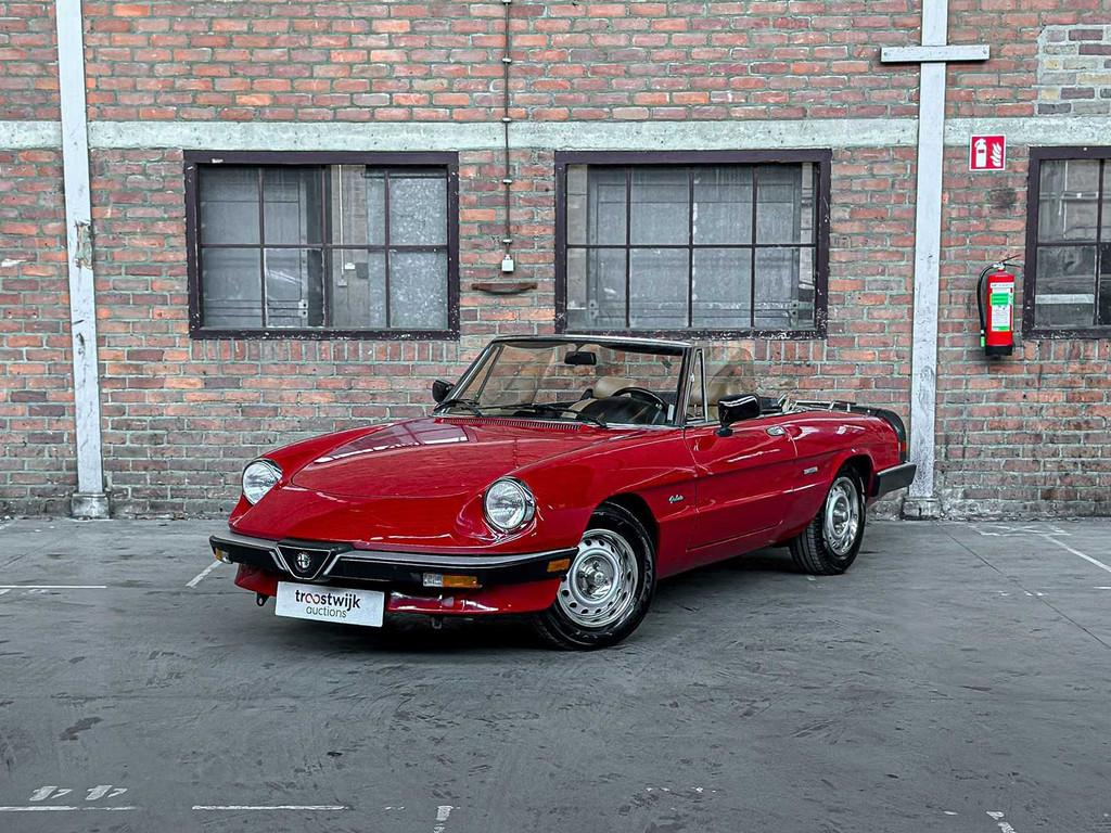 Alfa Romeo Spider 2.0 118pk 1987, NS-842-F, Auto's, Alfa Romeo, Gebruikt, Cabriolet, Spider, Bedrijf