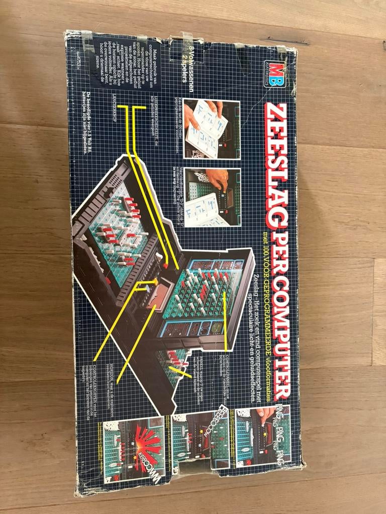 Zeeslag per computer VINTAGE, Een of twee spelers, Ophalen, Gebruikt