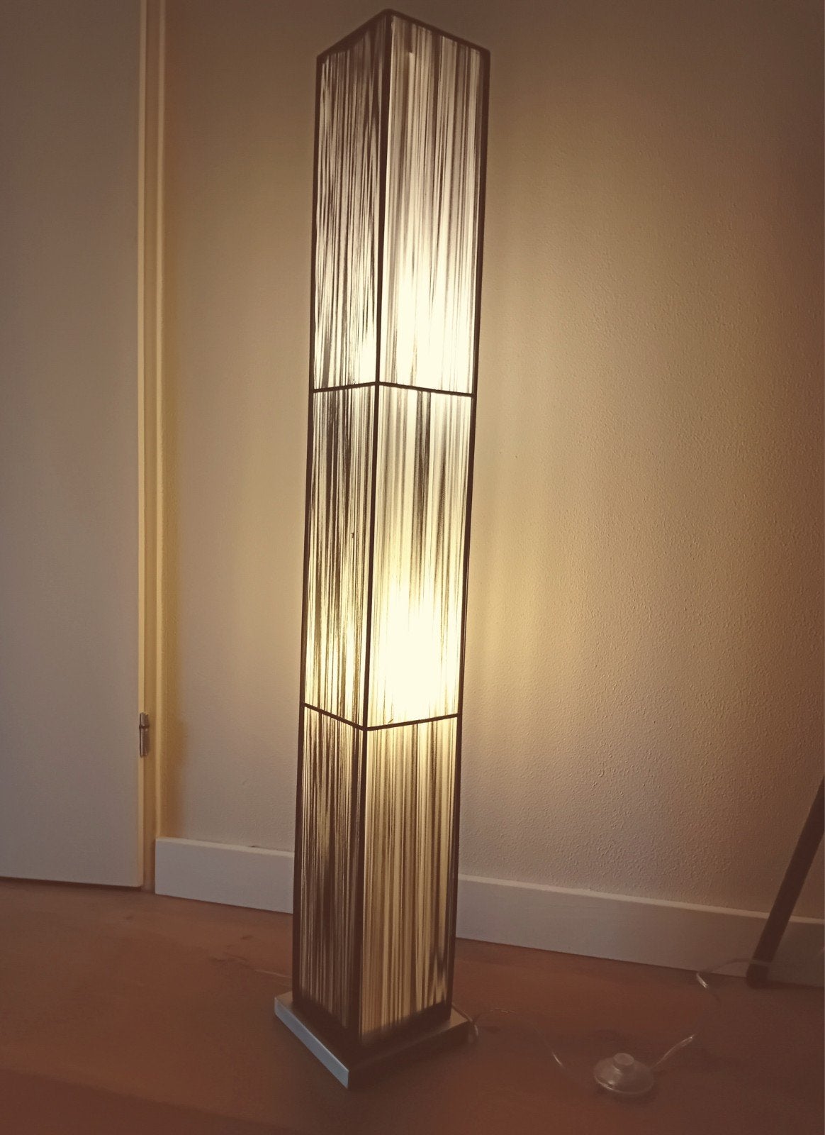 Mooie vloerlamp Gamma Elisabeth • sfeervol licht, Huis en Inrichting, Lampen | Vloerlampen, Ophalen, Zo goed als nieuw, 100 tot 150 cm