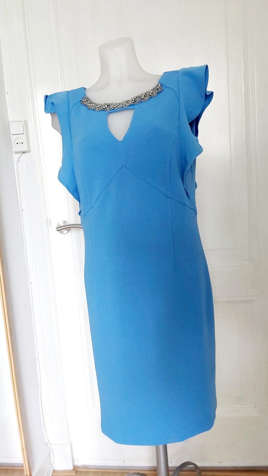 Nieuwe K-design jurk maat L, K-design, Blauw, ., Maat 42/44 (L)