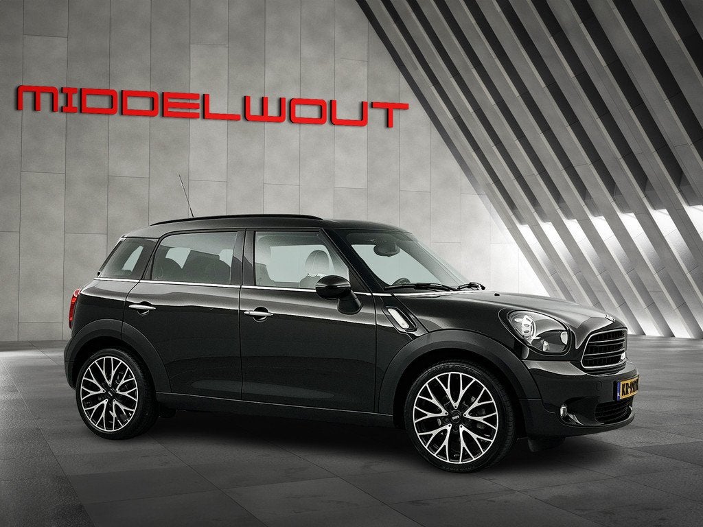 MINI Countryman 1.6 Cooper JCW-Pack Pano-dak/Leder/19'LMV/Fu, Auto's, Mini, Voorwielaandrijving, Gebruikt, Euro 6, SUV of Terreinwagen