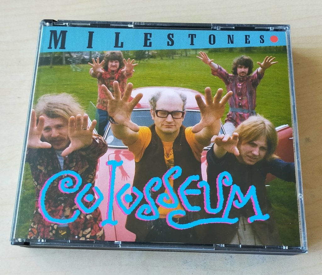 Colosseum - Milestones 2CD 1989, Ophalen of Verzenden, Gebruikt, Progressive Rock
