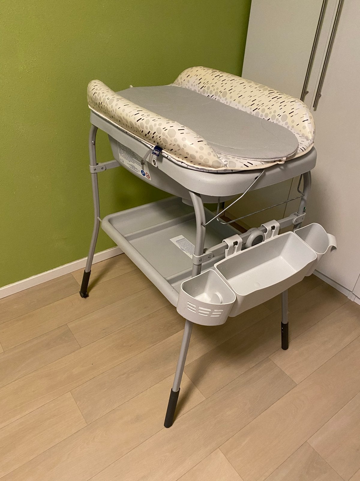 Chicco Baby Badje en Aankleedkussen - Zo goed als nieuw, Aankleedkussen, Zo goed als nieuw, Standaard, Ophalen