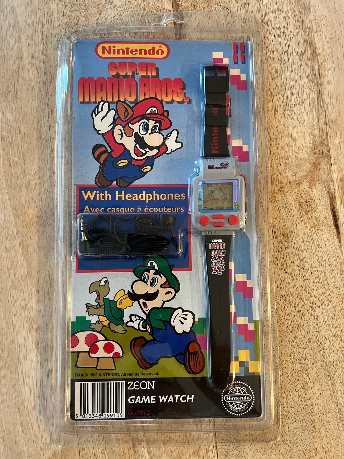 Nintendo Super Mario Bros. Game Watch met koptelefoon, Ophalen of Verzenden, Nieuw, Zwart, Jongen of Meisje