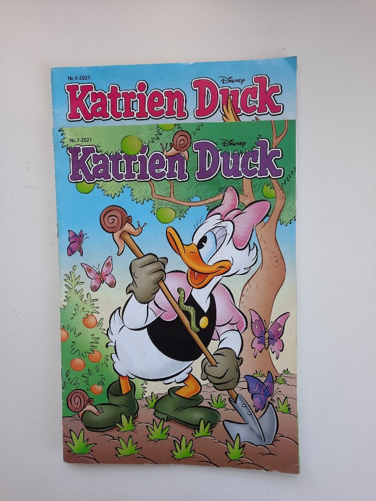 Katrien Duck Tijdschrift Nr. 4 en 7 uit 2021 - 2 stuks -, Eén stripboek, Ophalen of Verzenden, Gelezen