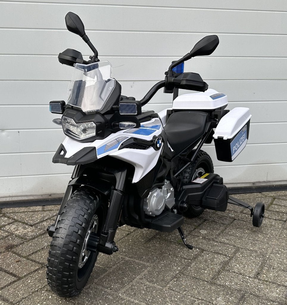 BMW F850 GS Polizei 12v - Rubberband - Sirene NIEUW, Kinderen en Baby's, Speelgoed | Buiten | Voertuigen en Loopfietsen, Ophalen of Verzenden