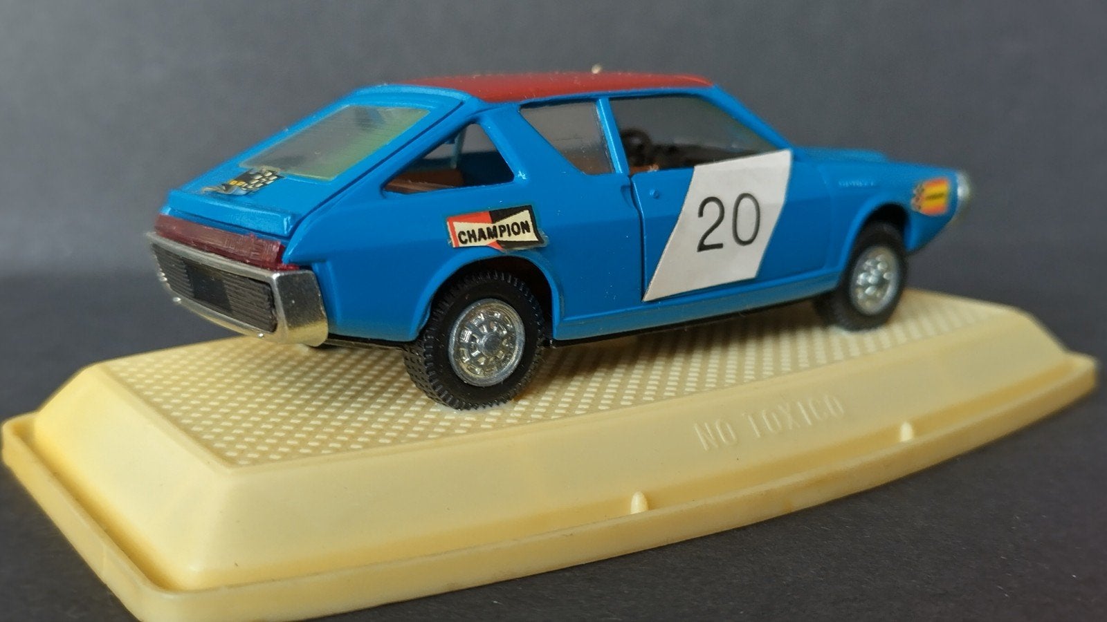 Renault 17 TS Rallye 1:43 Auto Pilen Spain Pol, Overige merken, Auto, Verzenden, .