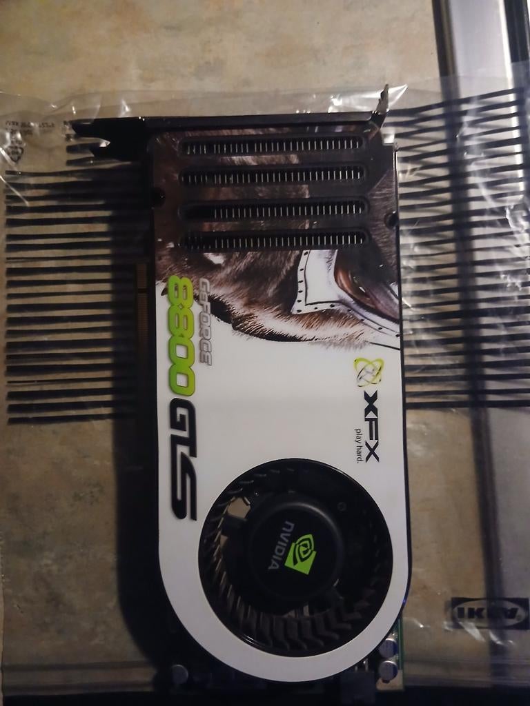 NVIDIA GeForce 8800 GTS XFX Grafische Kaart / Videokaart, Computers en Software, Videokaarten, Gebruikt, PCI-Express 2, GDDR3